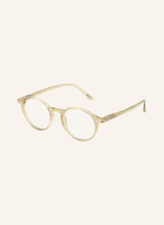 IZIPIZI Reading Glasses #D LIGHT YELLOW/TRANSPARENT