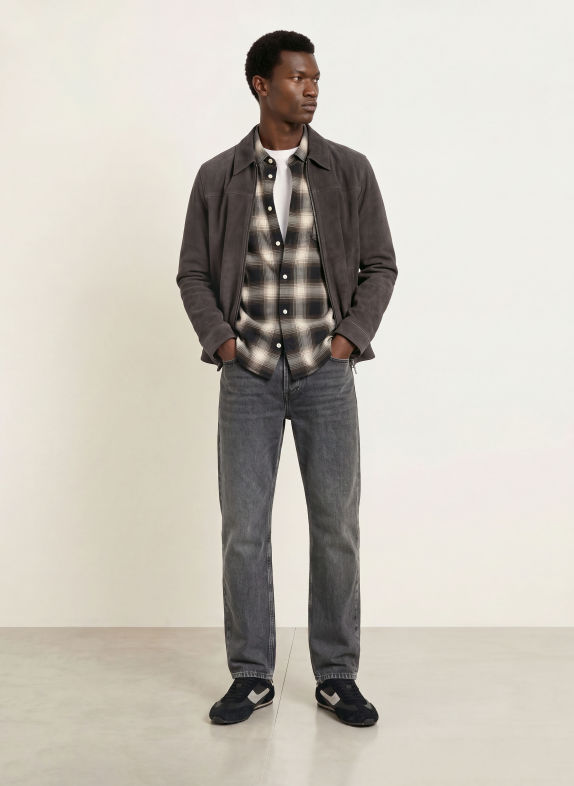 ALLSAINTS Jeans Regular Straight Fit 755 Washed Grey