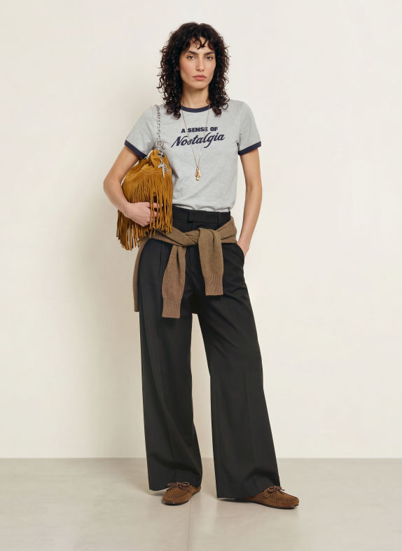 ba&sh Marlenehose CRAVY SCHWARZ