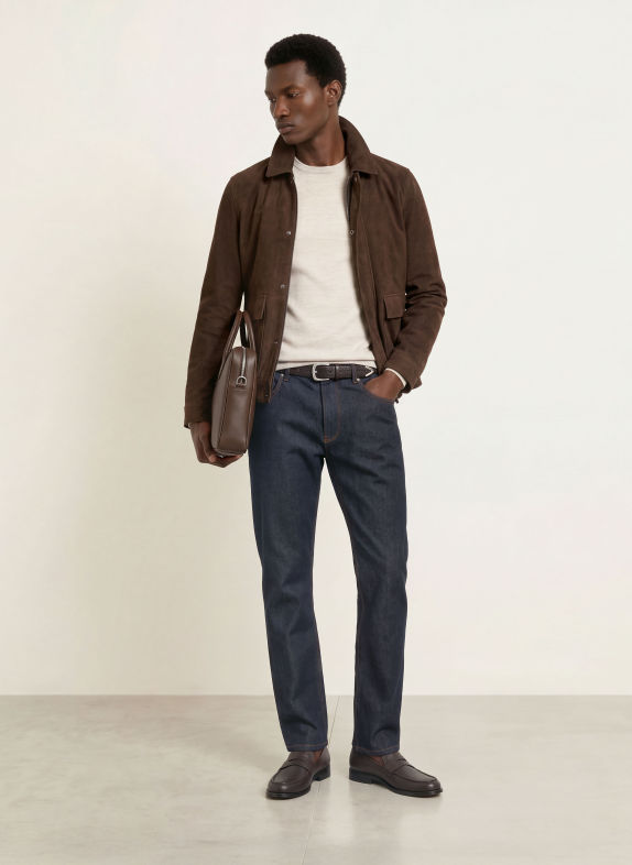 REISS Jeans BISHOPSGATE Straight Fit 45 RAW INDIGO
