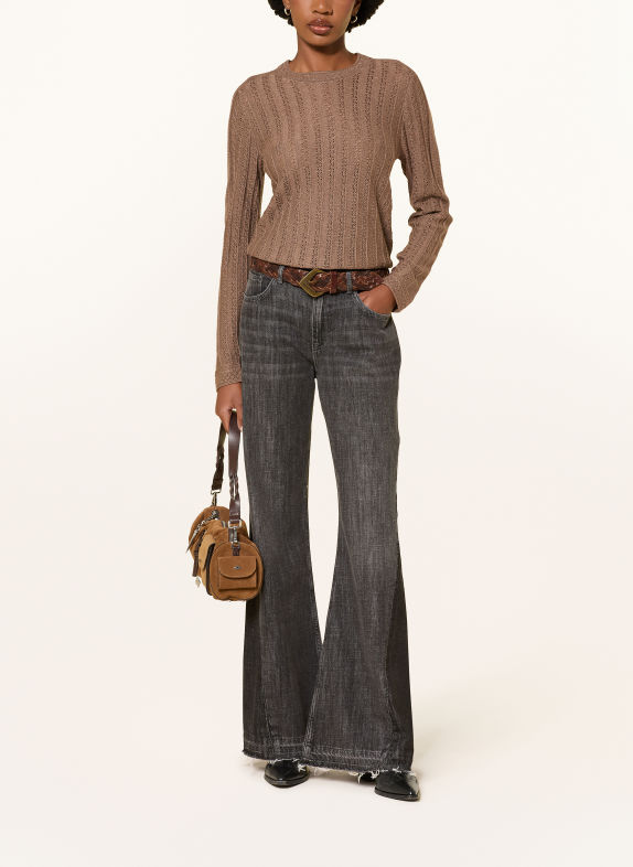 ba&sh Pullover DAKAR TAUPE