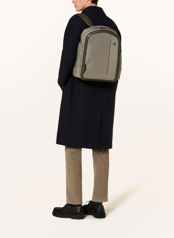 TUMI ARRIVÉ-rugzak LARSON MEDIUM met laptopvak TAUPE