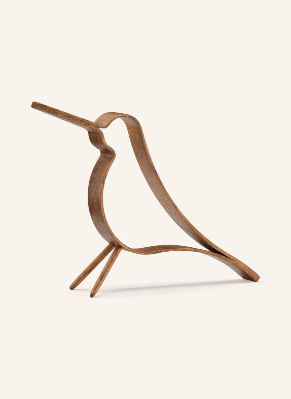 COOEE Design WOODY BIRD LARGE Decorative Figurine DARK BROWN