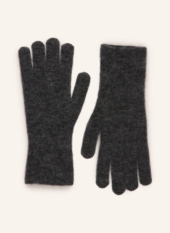 CLAUDIE PIERLOT Handschuhe mit Mohair DUNKELGRAU