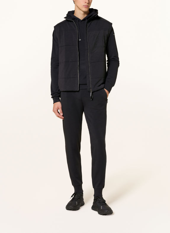 super.natural SHIELD DWR Functional Vest with Merino Wool BLACK
