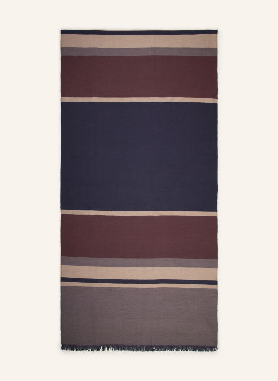 REISS Sjaal CYNTHIA TAUPE / LICHTBRUIN / DONKERBLAUW