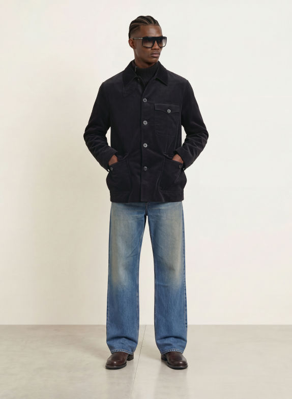 ALLSAINTS Corduroy-Overjacket EDEN ZWART