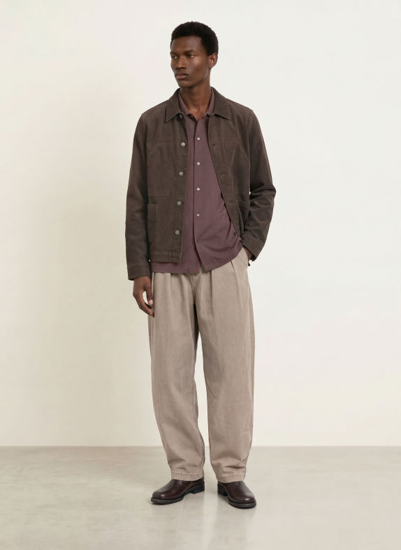 ALLSAINTS Chemise à manches courtes ARCHER Comfort Fit LILAS