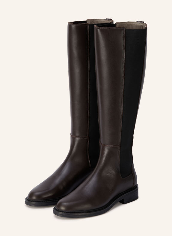 ALLSAINTS Laarzen BALES MARRON FONCÉ