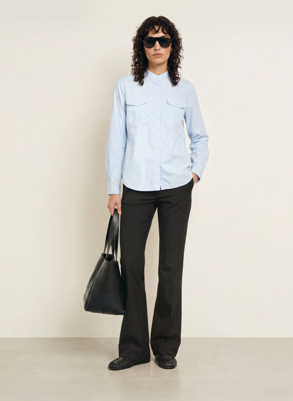 ALLSAINTS Bluse TESS HELLBLAU