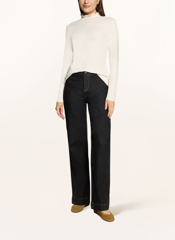 CARTOON Longsleeve met lange mouwen en ruches ECRU