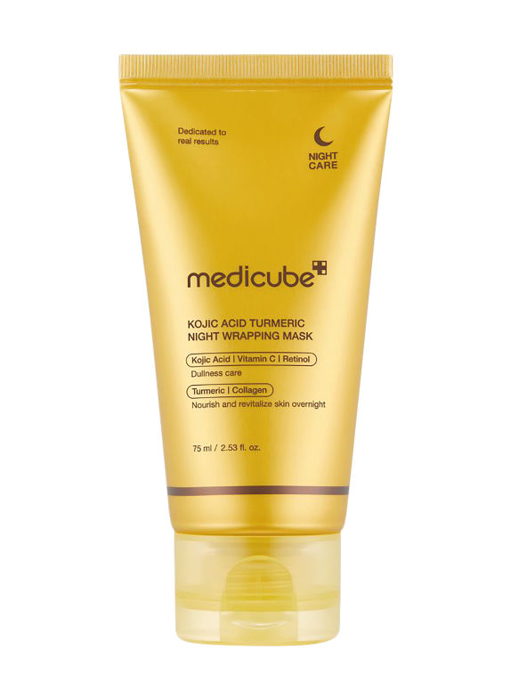 MEDICUBE KOJIC ACID TUMERIC NIGHT WRAPPING MASK