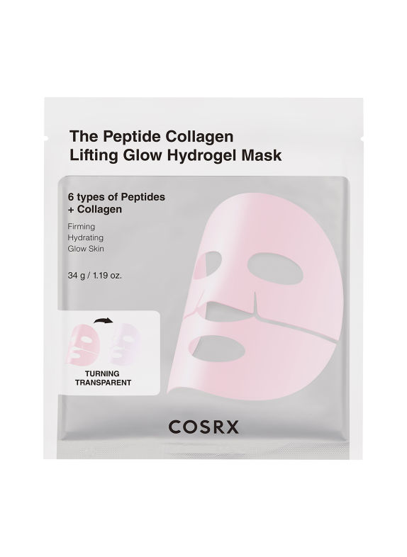 COSRX THE PEPTIDE COLLAGEN LIFTING GLOW HDYDROGEL MASK (3 STÜCK)