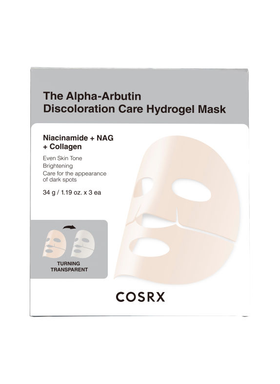 COSRX THE ALPHA-ARBUTIN DISCOLORATION CARE HYDROGEL MASK