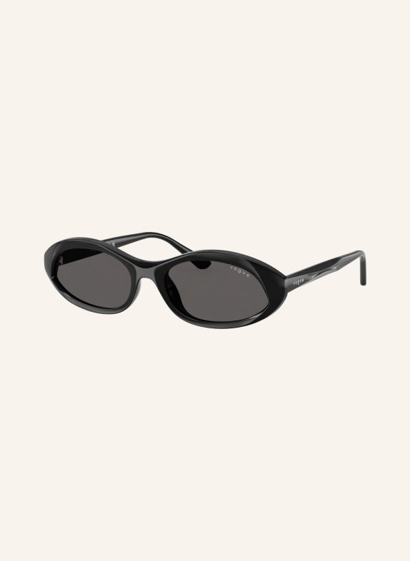 VOGUE Zonnebril VO5727SU ZWART/ DONKERGRIJS