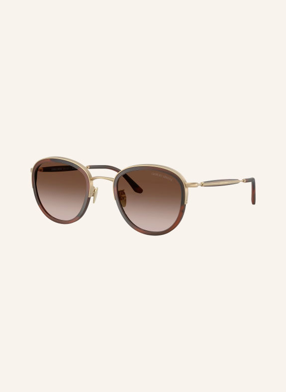 GIORGIO ARMANI Lunettes de soleil AR6176 DÉGRADÉ OR/MARRON