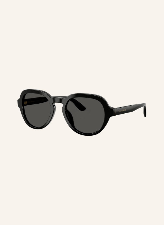 DOLCE & GABBANA Sonnenbrille DG4567 SCHWARZ/ DUNKELGRAU