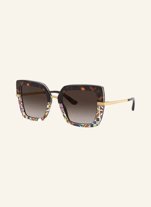 DOLCE & GABBANA Sonnenbrille DG4373F HAVANA/ BRAUN VERLAUF