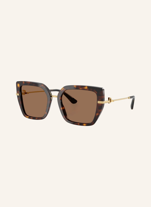 DOLCE & GABBANA Sonnenbrille DG4474F HAVANA/ DUNKELBRAUN
