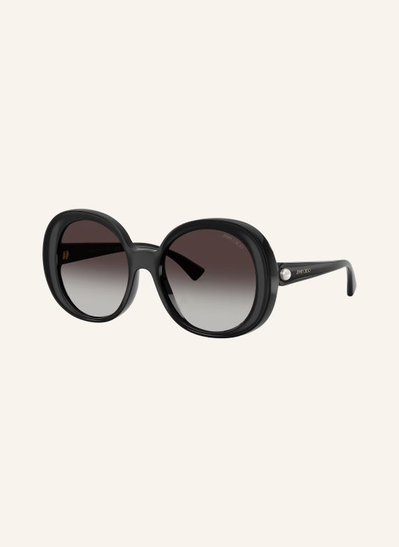 JIMMY CHOO JC6004HU Sunglasses BLACK/GRAY GRADIENT