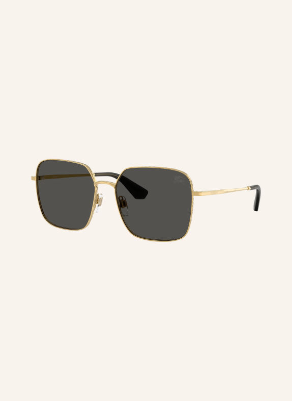 BURBERRY Sonnebrille BE3180 GOLD/ DUNKELGRAU
