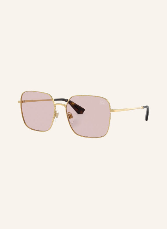 BURBERRY Sonnebrille BE3180 GOLD/ PINK