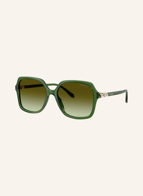 SWAROVSKI Zonnebril SK6067 GROEN/ GROEN VERLOOP