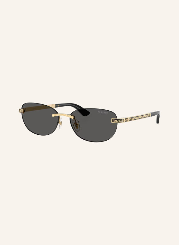 VERSACE Solbrille VE2307 GULD/ MØRKEGRÅ
