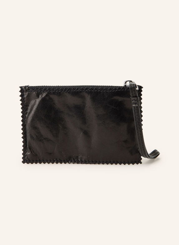 ALLSAINTS Pouch SILOH MINI SCHWARZ / SILBER