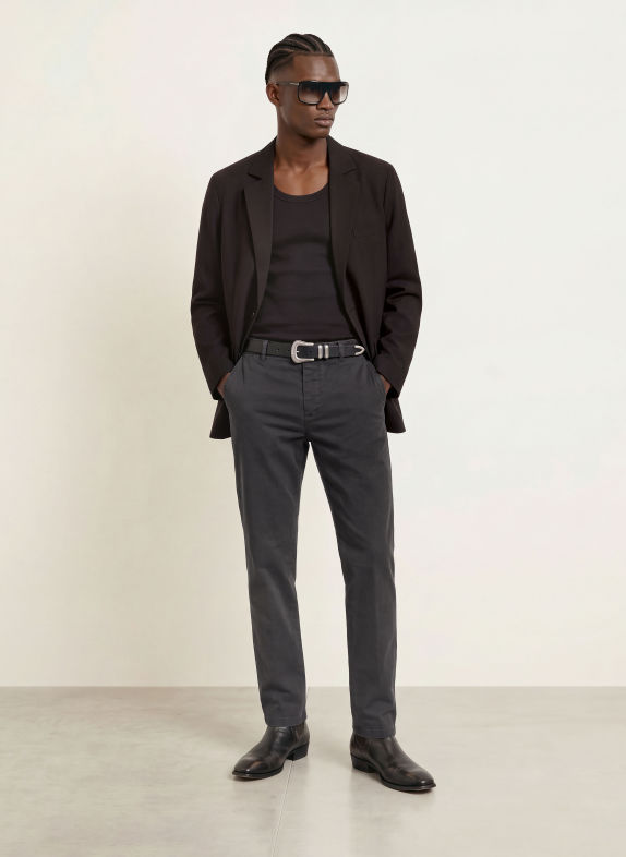 ALLSAINTS Chino HAYDON Slim Fit DONKERGRIJS