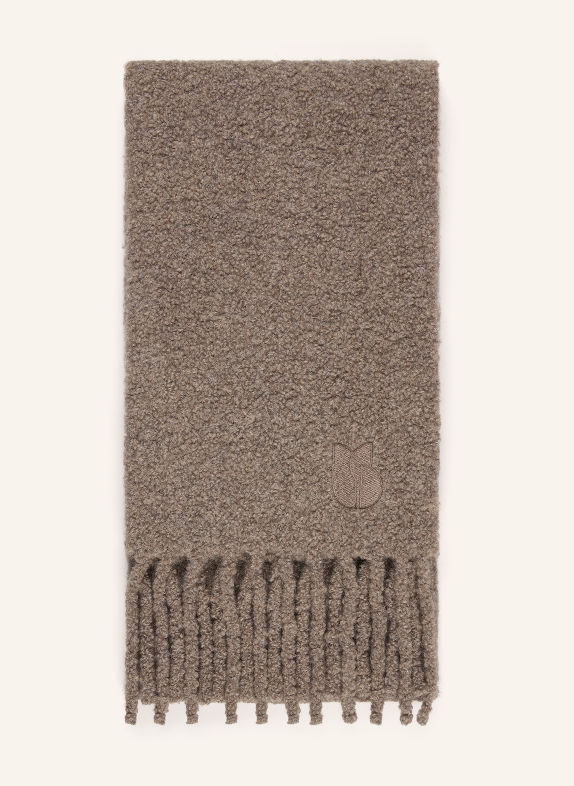 ba&sh SASHA Scarf with Alpaca LIGHT BROWN