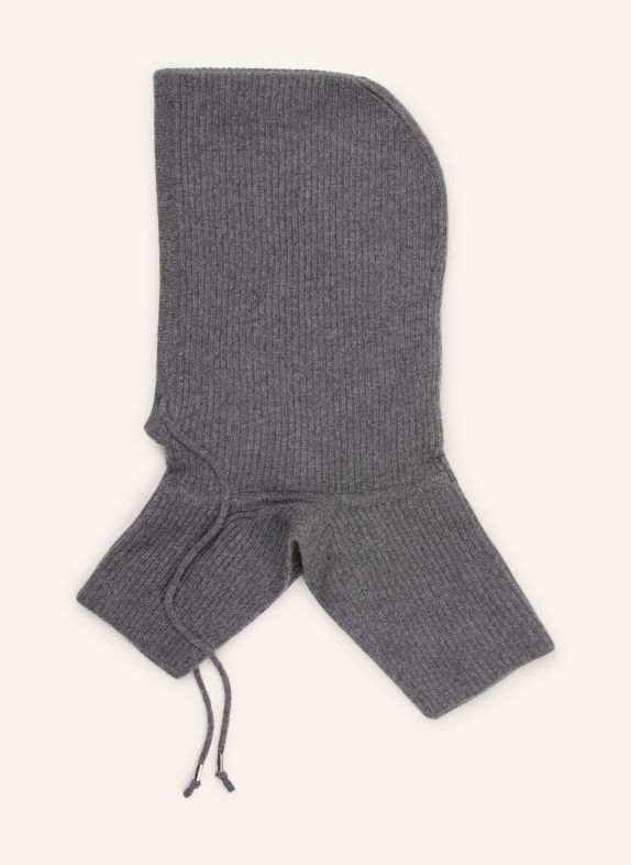 ba&sh Kapuzeneinsatz aus Cashmere GRAU