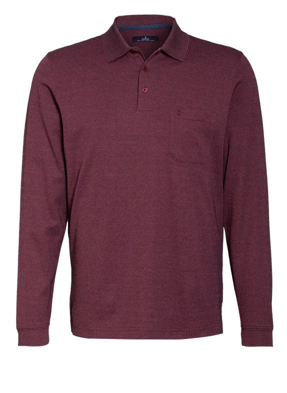RAGMAN Poloshirt HELLROT / DUNKELBLAU