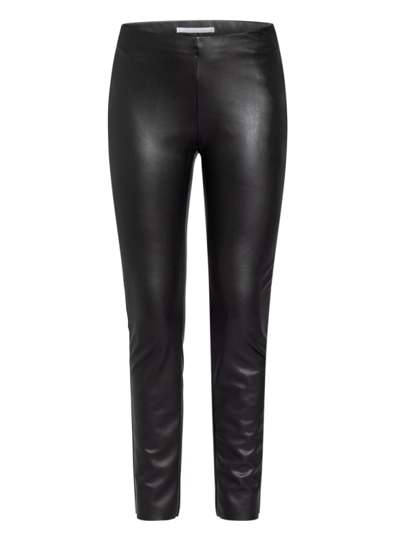 RAFFAELLO ROSSI Leggings RESA in leather look BLACK