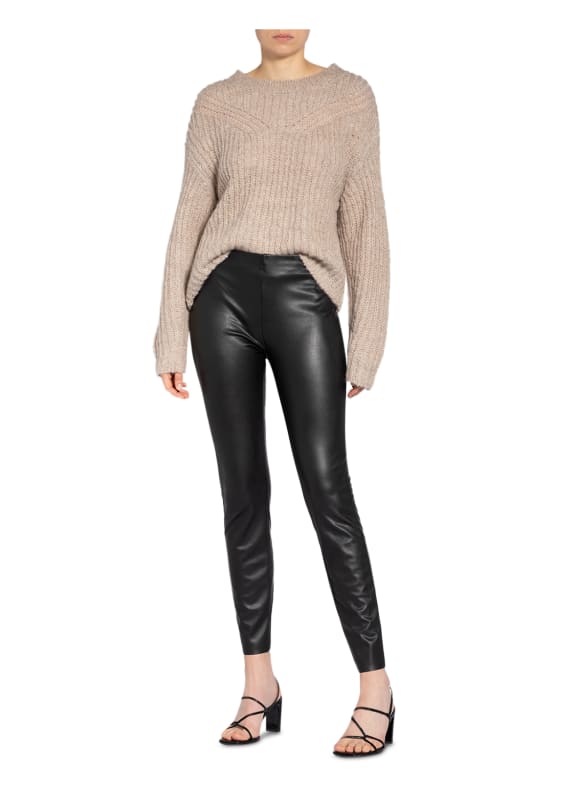 RAFFAELLO ROSSI Leggings RESA in leather look