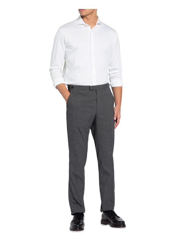 van Laack Jersey overhemd PER Tailor Fit WIT