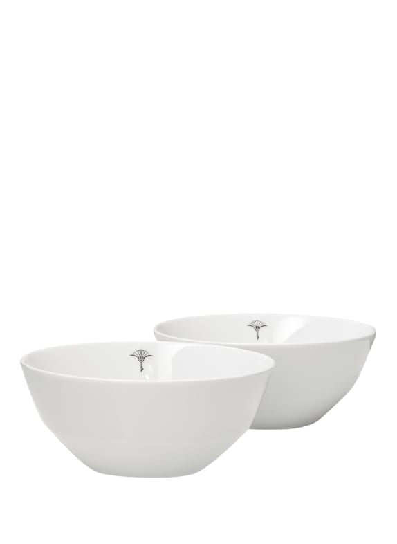 JOOP! Set of 2 bowls SINGLE CORNFLOWER WHITE