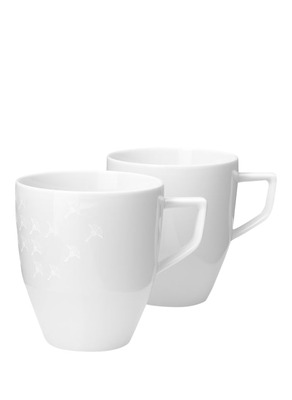 JOOP! Set of 2 mugs FADED CORNFLOWER WHITE