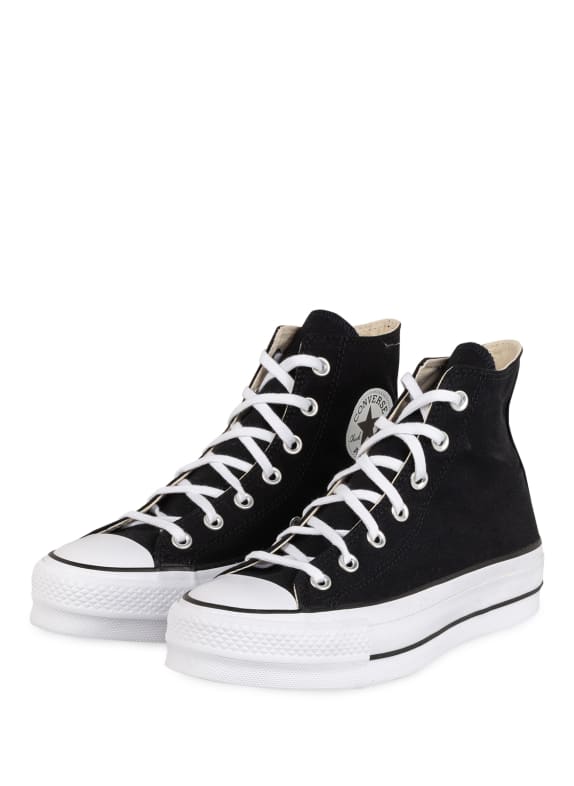 CONVERSE Baskets montantes CHUCK TAYLOR ALL STAR LIFT NOIR / BLANC