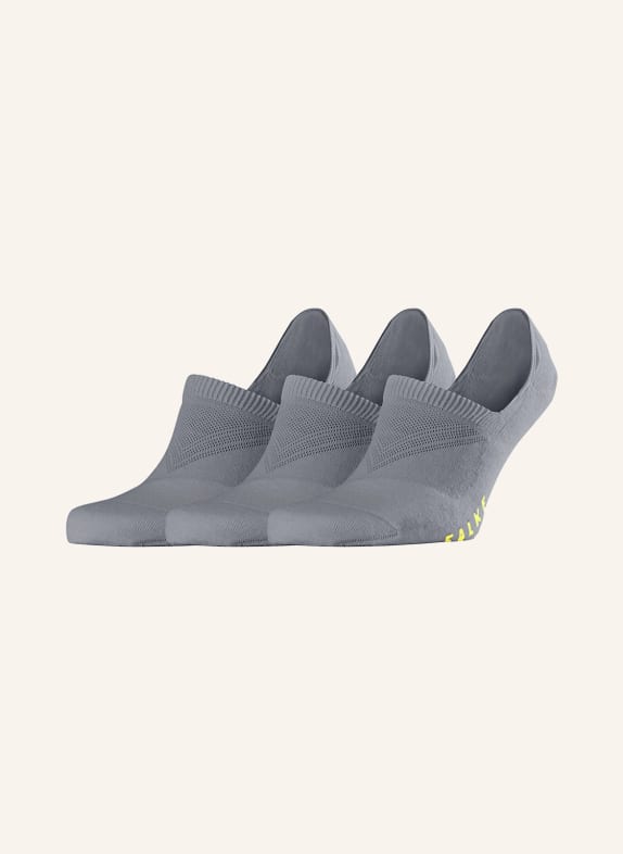 FALKE Sneaker ponožky COOL KICK, 3 páry v balení 3400 LIGHT GREY