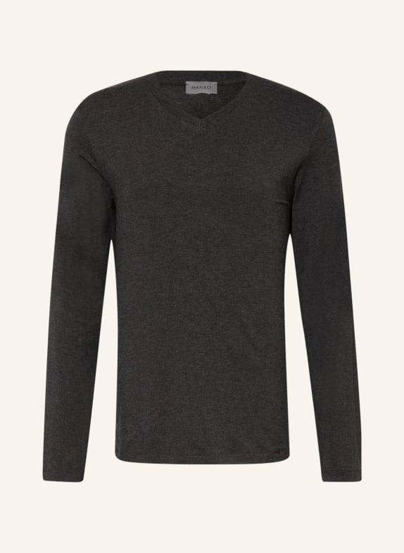 HANRO Schlafshirt CASUALS GRAU