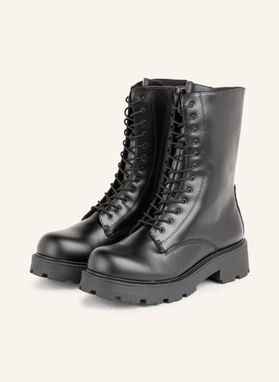 VAGABOND Lace-up boots BLACK