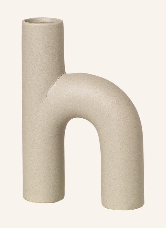 BROSTE COPENHAGEN Vase HECTOR   HELLBRAUN