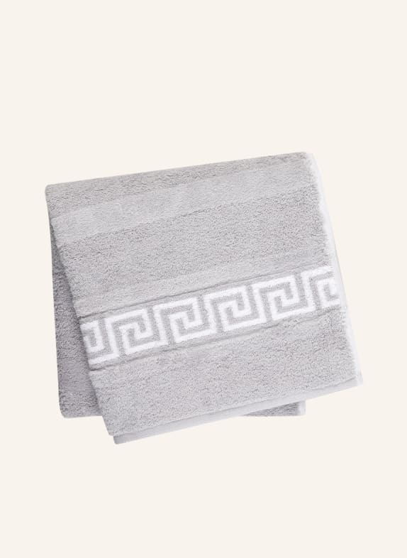 Cawö Towel NOBLESSE DUO LIGHT GRAY/ WHITE