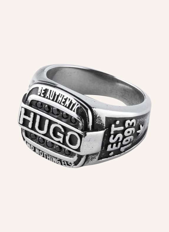 HUGO Ring SILBER