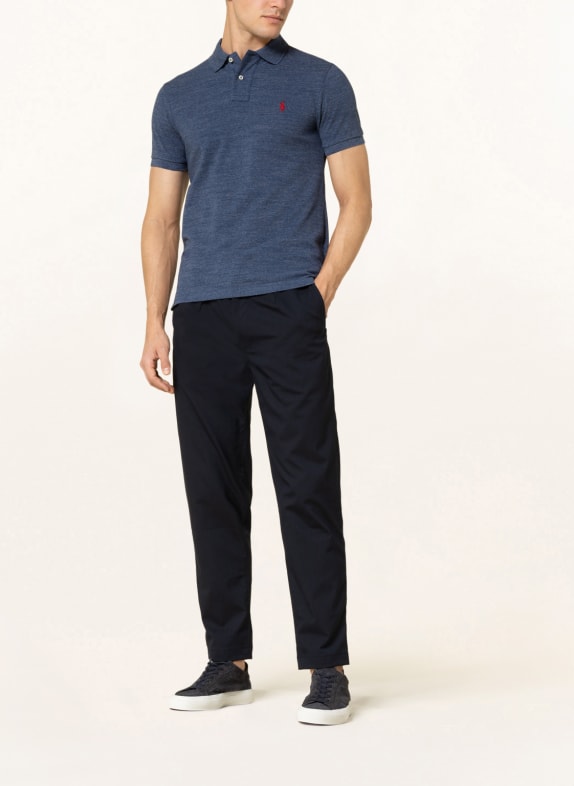 POLO RALPH LAUREN Piqué-Poloshirt Slim Fit BLAU