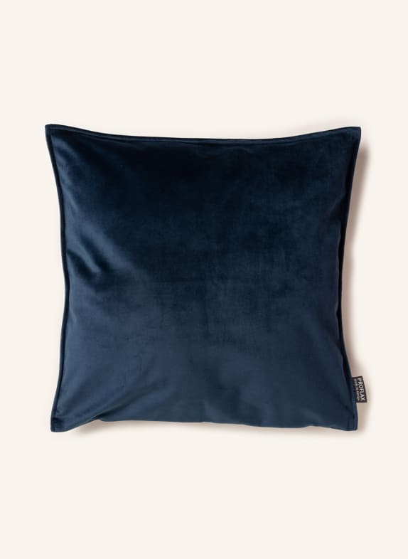 PROFLAX Velvet cushion cover MILANO DARK BLUE