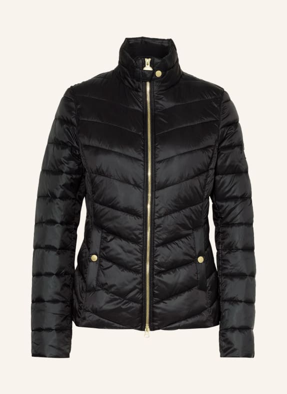 BARBOUR INTERNATIONAL Quilted jacket AUBERN QUILT BLACK