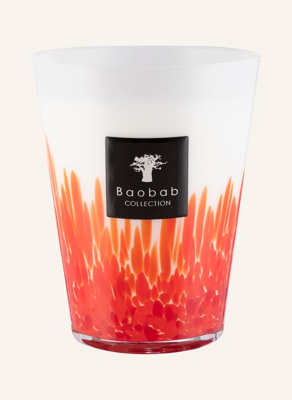 Baobab COLLECTION Duftkerze FEATHERS MASAAI WEISS/ ROT