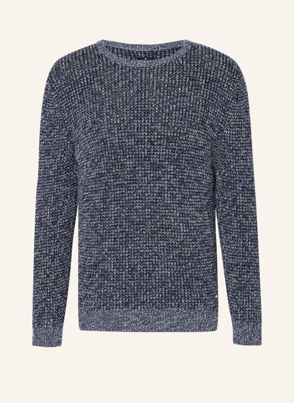 RAGMAN Sweater WHITE/ BLUE/ DARK BLUE